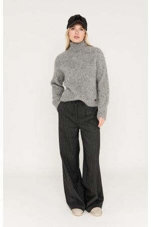 Moscow Moscow 38-09-ashley Trui 121-1 mid grey melange solid