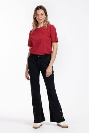 Studio Anneloes Studio Anneloes travel tee 12437 T-shirt Korte mouw 3200 dark red