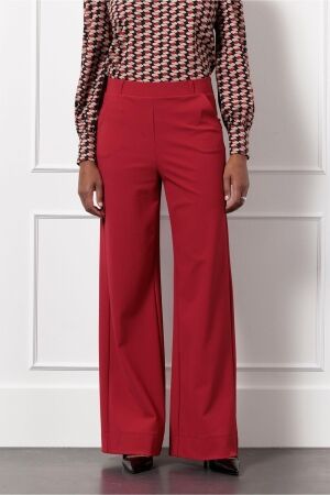 Studio Anneloes Studio Anneloes lexie honeycomb trousers 12461 Broek 3200 dark red 3200 dark red