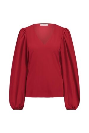 Studio Anneloes Studio Anneloes lesha top 12466 T-shirt Lange mouw 3200 dark red