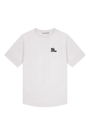 Off the Pitch Off the Pitch fullstop slim fit tee otp251024 Print T-shirts 100 white