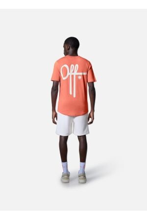 Off the Pitch Off the Pitch fullstop slim fit tee otp251024 Print T-shirts 350 tea rose