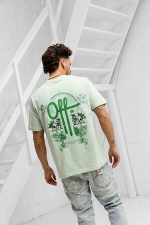 Off the Pitch Off the Pitch higher purpose regular tee otp251030 Print T-shirts 501 mint