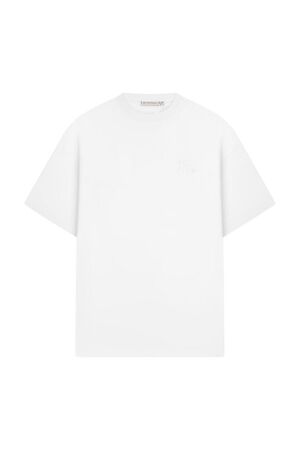 Off the Pitch Off the Pitch museum loose fit tee otp251034 Print T-shirts 100 white