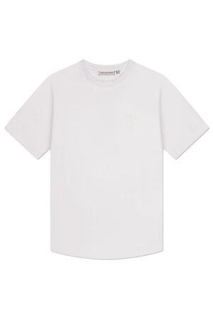 Off the Pitch Off the Pitch backburn faded slim fit tee otp251056 Print T-shirts 100 white