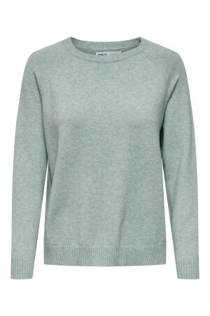 Only Only onllesly kings l/s pullover knt noos 15170427 Trui gray mist melange