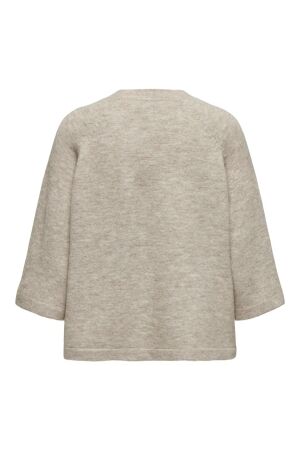 Only Only onlsimoni 3/4 pullover knt noos Trui pumice stone melange