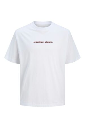 Jack & Jones Jack & Jones jjrody tee ss crew neck Print T-shirts white
