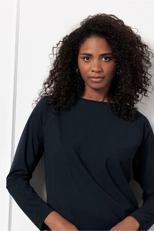 Studio Anneloes Studio Anneloes ebba top 12510 T-shirt Lange mouw 6900 dark blue