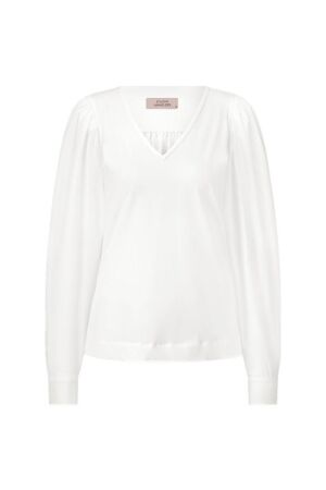 Studio Anneloes Studio Anneloes les top 12519 T-shirt Lange mouw 1100 off white
