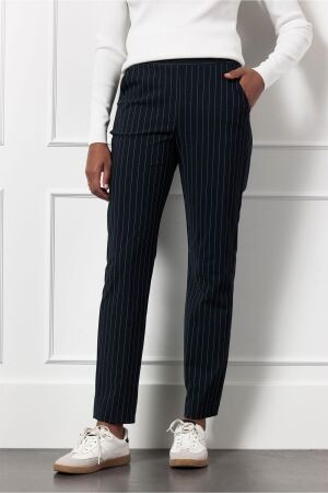 Studio Anneloes Studio Anneloes anne pinstripe trousers 12521 Broek 6911 dark blue/off white 6911 dark blue/off white
