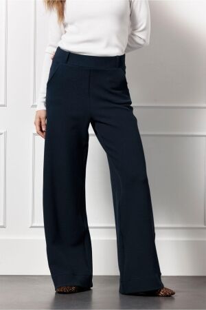 Studio Anneloes Studio Anneloes lexie honeycomb trousers 12535 Broek 6900 dark blue 6900 dark blue