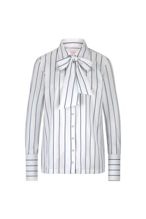 Studio Anneloes Studio Anneloes nena pinstripe blouse 12528 Blouse 1164 off white/jeans