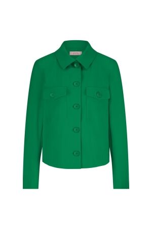 Studio Anneloes Studio Anneloes claire bonded jacket 12539 Jackets 7900 clover green