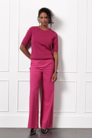 Studio Anneloes Studio Anneloes lexie bonded trousers 12536 Broek 5200 cherise