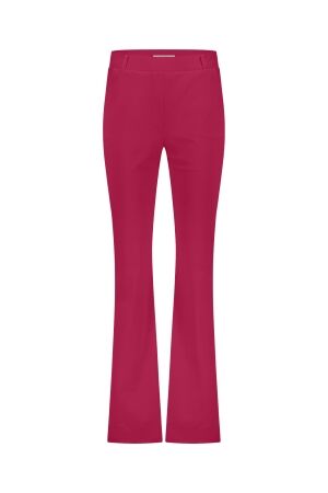 Studio Anneloes Studio Anneloes flair bonded trousers 12537 Flared 5200 cherise
