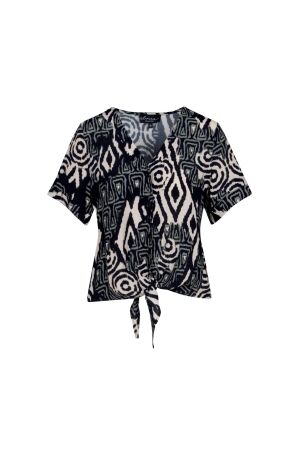 Elvira Casuals Elvira Casuals blouse safari e1 25-061 Blouse 816 zuri