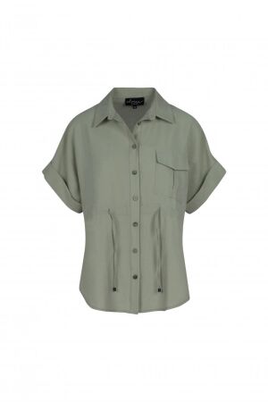 Elvira Casuals Elvira Casuals blouse loa e1 25-065 Blouse 3 green