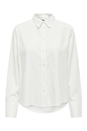 Only Only onlberit life l/s shirt wvn Blouse snow white