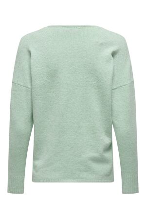 Only Only onlrica life l/s v-neck pullo knt noos Trui lichen w. melange
