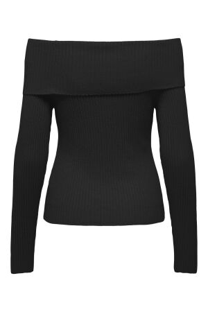 Only Only onlkatia ls off shoulder knt noos Trui black