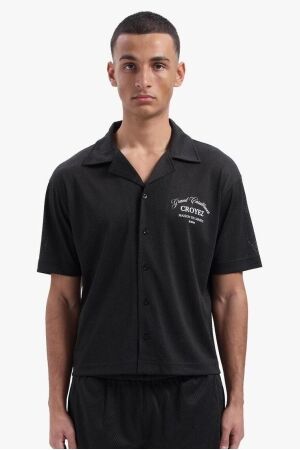 Croyez Homme Croyez Homme grand casablanca mesh shirt cr1-hs25-23 Overhemd 904 black/white