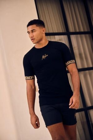 Malelions Malelions venetian t-shirt mm1-hs25-09 Print T-shirts 900 black