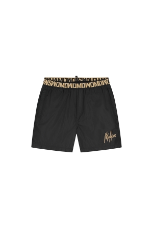 Malelions Malelions venetian swim shorts mm1-hs25-15 Zwembroek 900 black