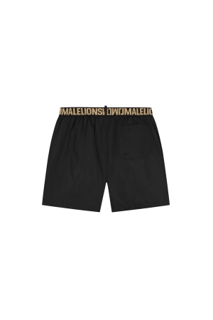 Malelions Malelions venetian swim shorts mm1-hs25-15 Zwembroek 900 black