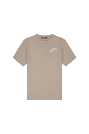 Malelions Malelions yacht t-shirt mm1-hs25-57 Print T-shirts 336 taupe