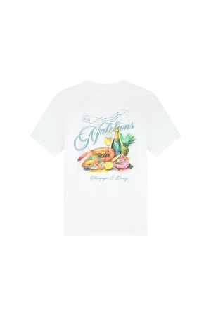 Malelions Malelions champagne t-shirt mm1-hs25-61 Print T-shirts 100 white