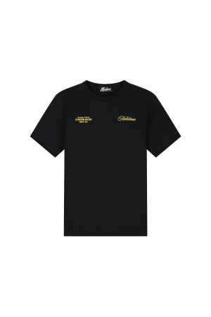Malelions Malelions champagne t-shirt mm1-hs25-61 Print T-shirts 900 black