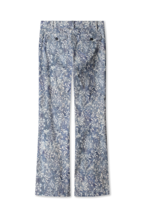 Helena Hart Helena Hart 7308deni - flair print deni Flared marine