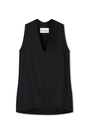 Helena Hart Helena Hart 7653 - top race transfer Tops en Singlets zwart