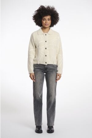 Rino & Pelle Rino & Pelle bubbly.5012511 boxy jacket Jackets 10964 flower doodle