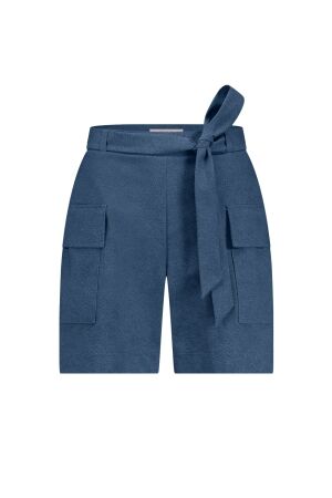 Studio Anneloes Studio Anneloes jolie denim cargo shorts 12618 Korte broeken 6200 denim blue