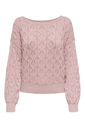 Only Only onlbrynn life structure l/s pul knt noos Trui adobe rose