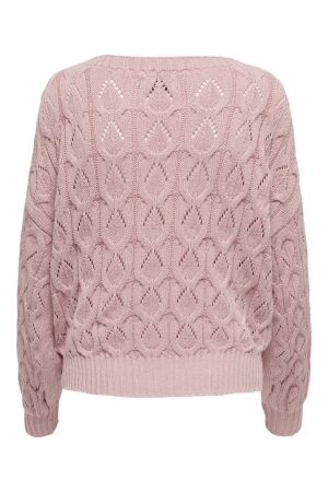 Only Only onlbrynn life structure l/s pul knt noos Trui adobe rose