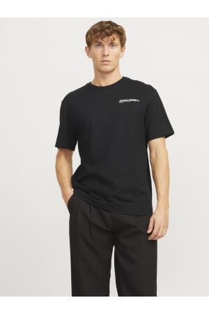 Jack & Jones Jack & Jones jjhawaii tee ss crew neck Print T-shirts black