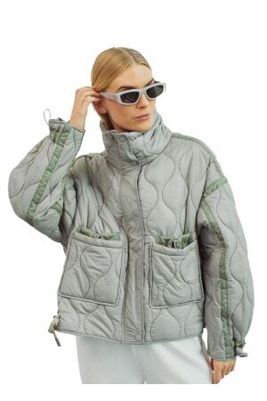WithBlack WithBlack wblalba quilted jacket Jackets mineral gray