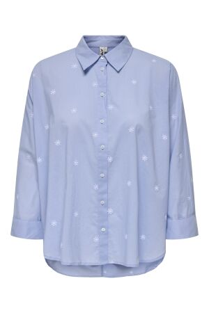 Only Only onlnew lina grace ls emb shirt noos wvn 15283743 Blouse