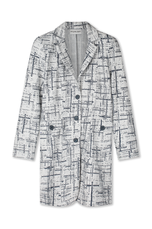 Helena Hart Helena Hart 7630 - blazer cherie lang boucle Blazers marine/wit