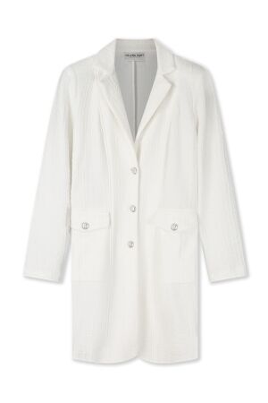 Helena Hart Helena Hart 7635 - blazer cherie lang genny Blazers off-white