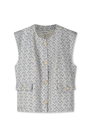 Helena Hart Helena Hart 7671 - gilet broca Gilets blauw