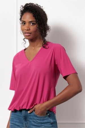 Studio Anneloes Studio Anneloes vicky shirt 12733 T-shirt Korte mouw 5200 cherise