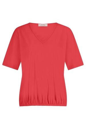 Studio Anneloes Studio Anneloes vicky shirt 12733 T-shirt Korte mouw 2800 coral red