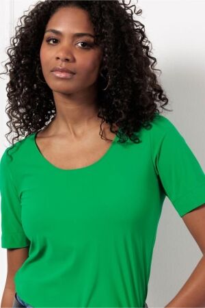 Studio Anneloes Studio Anneloes sascha shirt 12734 Blouse 7900 clover green