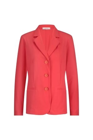 Studio Anneloes Studio Anneloes bria bonded blazer 12653 Blazers 2800 coral red