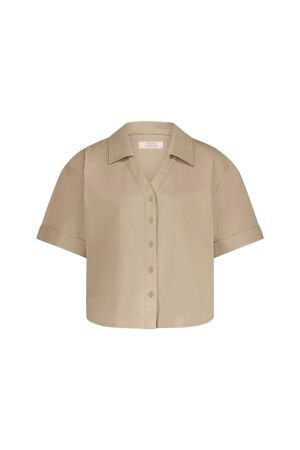 Studio Anneloes Studio Anneloes djenna twill blouse 12671 Blouse 2200 latte