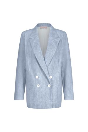 Studio Anneloes Studio Anneloes blossom bnd denim blazer 12627 Blazers 6700 denim light